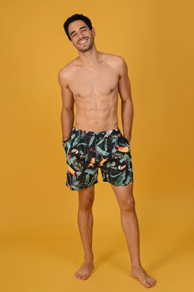 Take me to Macaw Swim Shorts