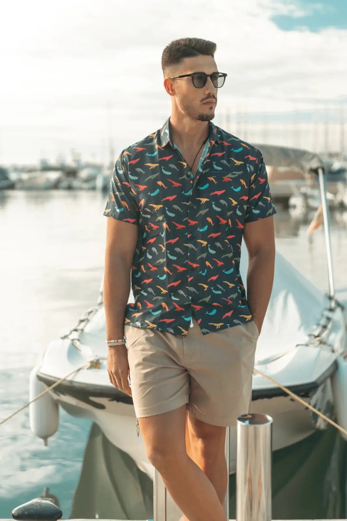 Take me to the Sea Hawaiian Shirt- Men