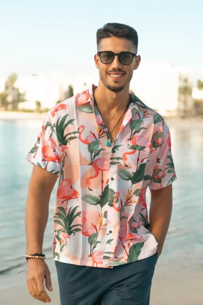 You Look Flamazing Hawaiian Shirt- Men