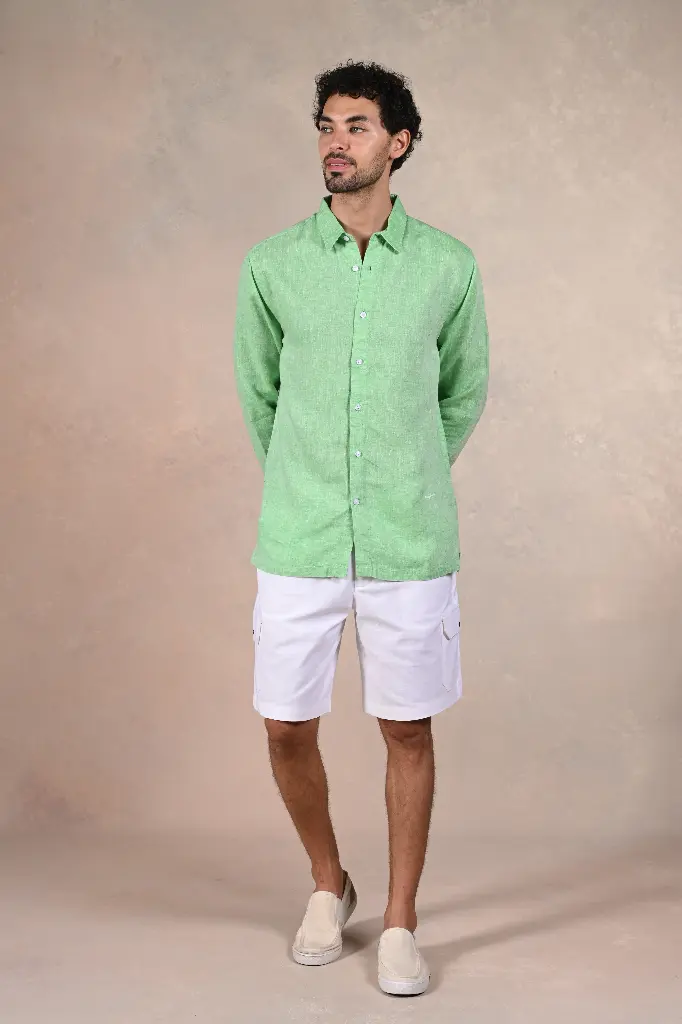 Chic n' Sleek Pure Shirt- Absinthe Green