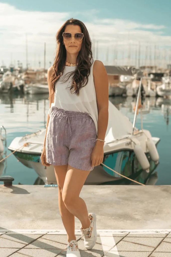 Laid up in lavender Shorts