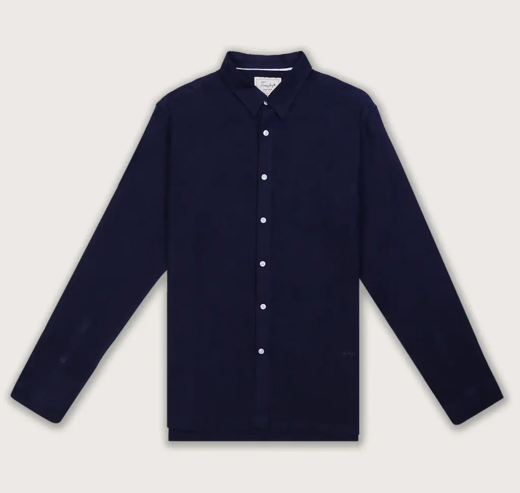 The perfect Navy Linen Shirt