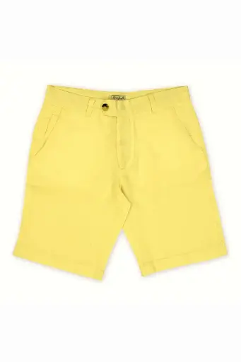 Blonde ambition linen shorts