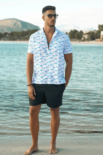 Have a Whale of a Time Hawaiian Shirt- Men