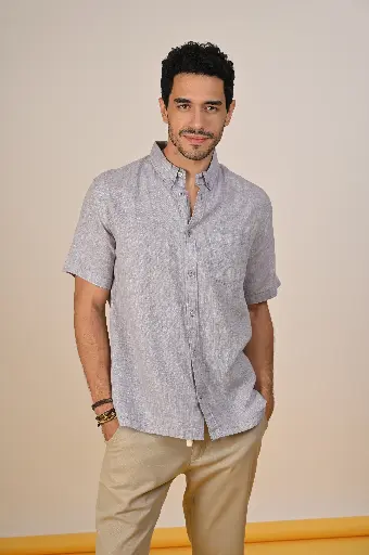 Shades of Grey Linen Shirt