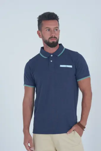 Paint Me Blue Polo